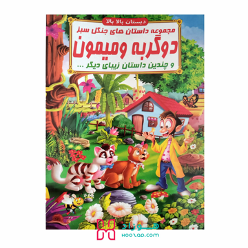 کتاب داستان دو گربه و میمون